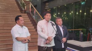 Menteri PKP Maruarar Sirait bersama Kepala BPKP, M. Yusuf Ateh dan Menteri Dalam Negeri Tito Karnavian (Foto: Anwar/Beritakota.id)